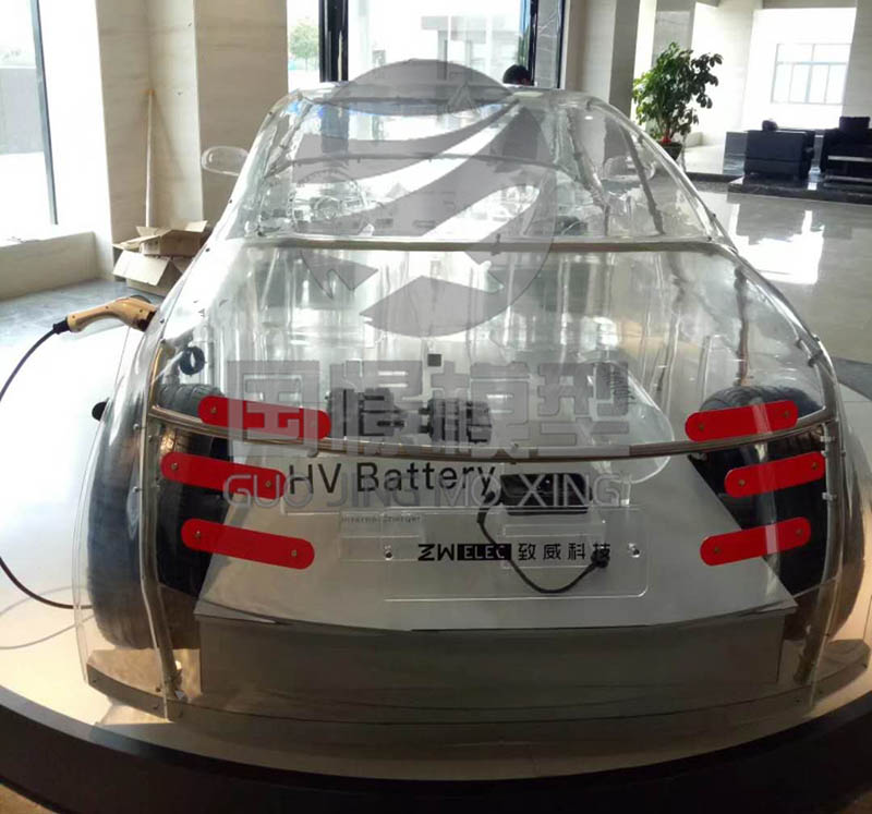 洛阳透明车模型