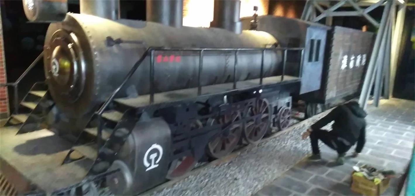 洛阳蒸汽火车模型